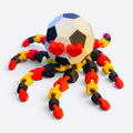 Soctopus Soccer Octopus 3D Printed Toy Fidget - Articulated Buddy for International World Cup Fans
