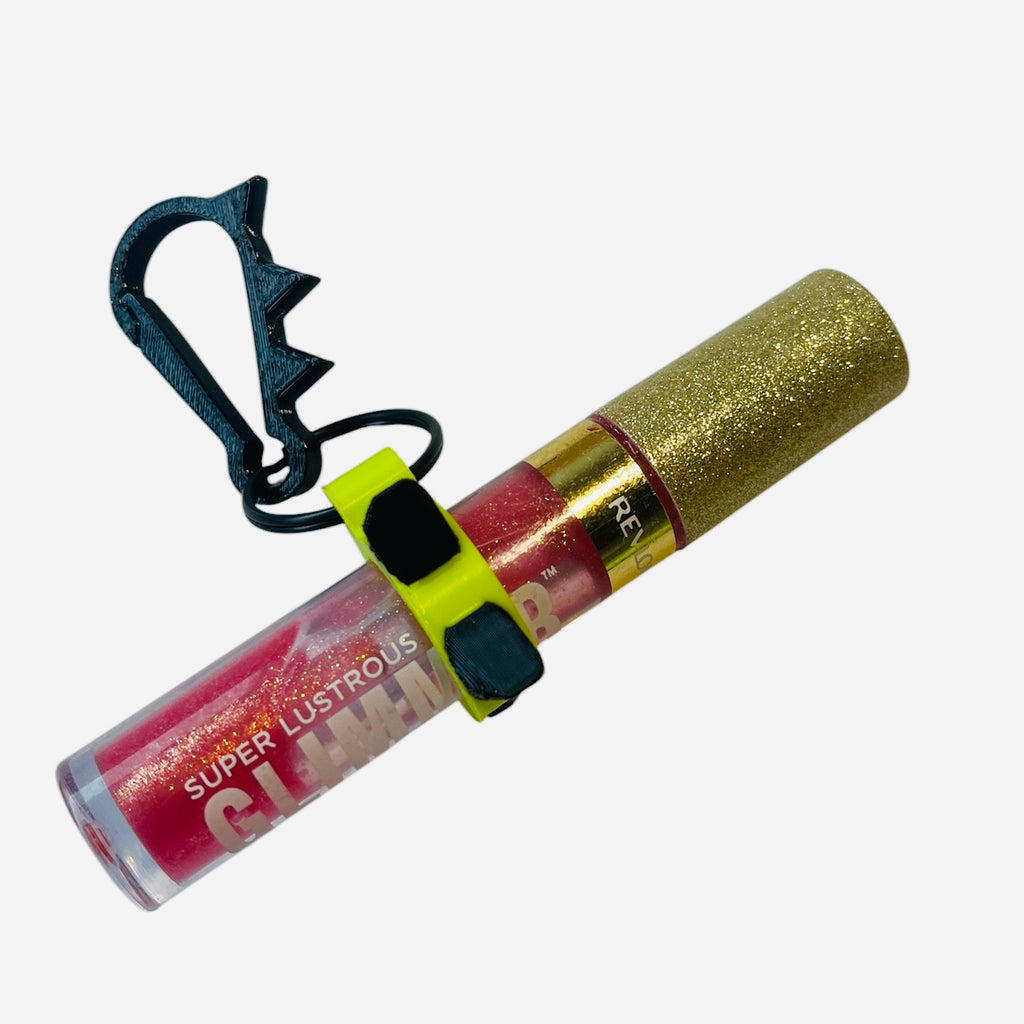TinySTASH | Spiked Keychain Holder for Lipgloss