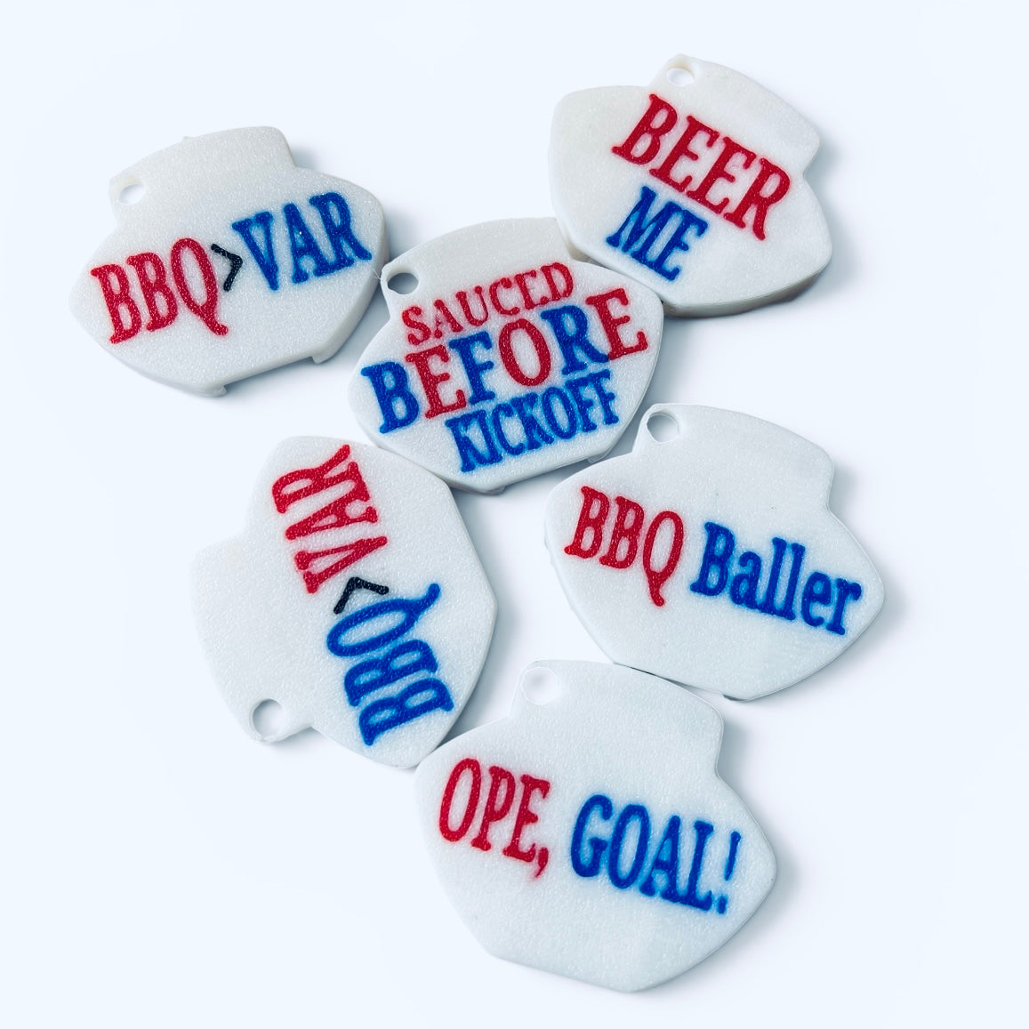 Soccer & BBQ Sip Shield | Can Opener & Drink Protector for Tailgates, Watch Parties & Festivals | Cleats & Meats - USA