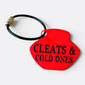 Soccer themed Sip Shield | Can Opener & Drink Protector for Tailgates, Watch Parties & Festivals | Cleats & Cold Ones