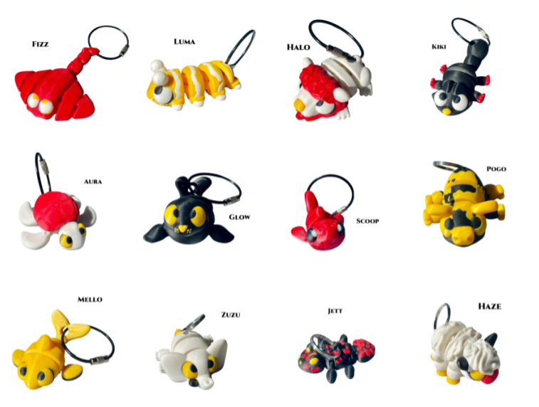 STASHLINGS | Greatest Hits | Tiny Clip-On Companions