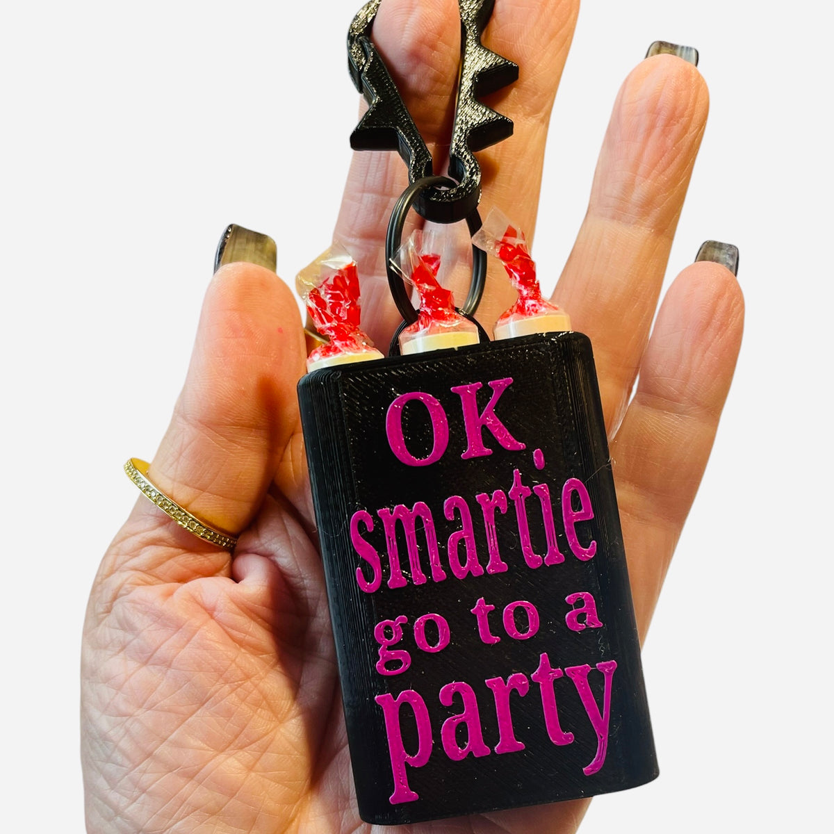 SweetSTASH™ | "OK, Smartie, Go to a Party" Candy Holder