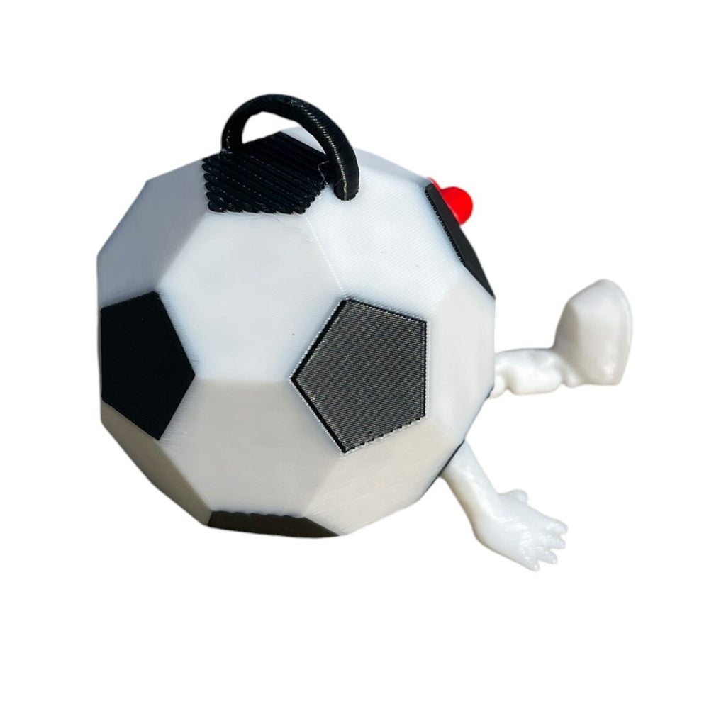 Soccer Buddy 3D Printed Articulated Keychain & Bag Charm