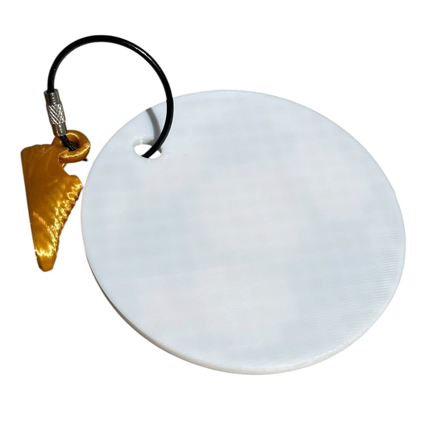 Funny Soccer Ball I Got Sauced at the Big Game Keychain – Yellow Shoe Charm | 3D Printed PLA