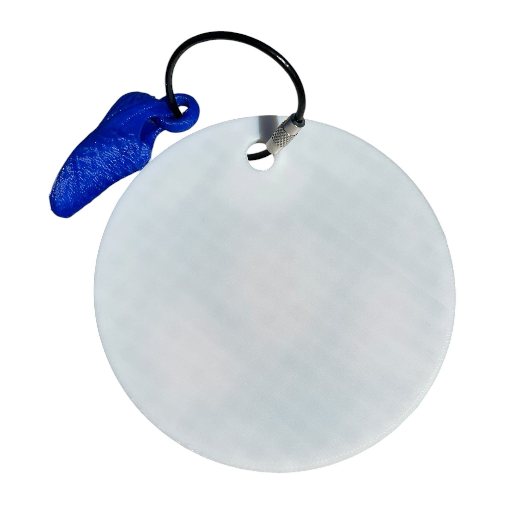 Funny Soccer Ball Big Goal Energy Keychain –  Blue Shoe Charm | 3D Printed PLA