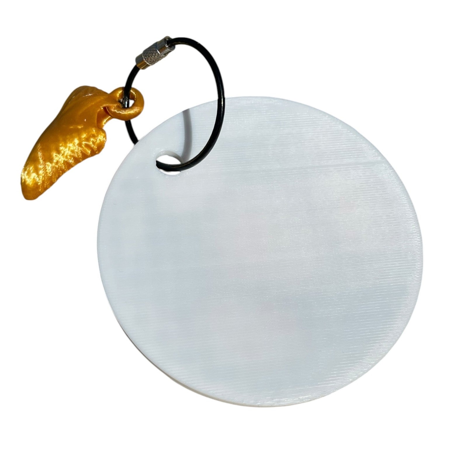 Funny Soccer Ball Keychain – Golden Shoe Charm | 3D Printed PLA