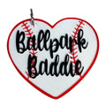 Baseball Fan Bag Charm | 3D Printed Baseball Mom Keychain & Purse Charm | Ball Baddie