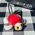 Flexi Articulated Sea Turtle Bag Charm - 3D Printed Fidget Keychain