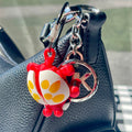 Flexi Ladybug Articulated Bag Charm - 3D Printed Fidget Keychain