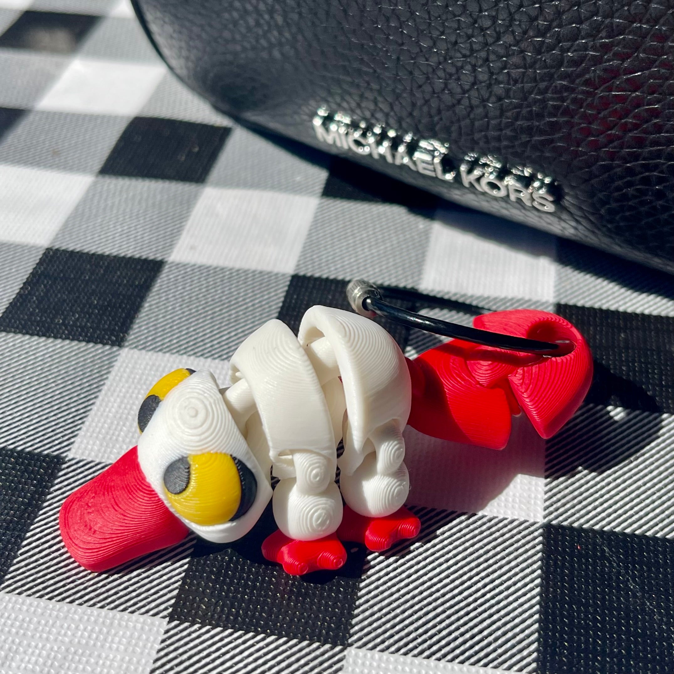 Articulated Platypus Bag Charm - 3D Printed Fidget Keychain
