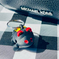 Flexi Tiny Toad Articulated Bag Charm - Red/Yellow/Black 3D Printed