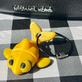 Flexi Dolphin Bag Charm - Articulated 3D Printed Fidget Keychain