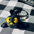 Flexi Seal Articulated 3D Printed Bag Charm - Black & Gold