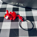 Flexi Mouse Articulated Bag Charm - 3D Printed Fidget Keychain