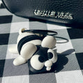 Flexi Bee 3D Printed Articulated Bag Charm & Fidget Keychain